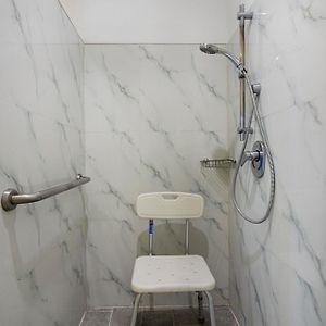 Double Room Two Double Beds Roll Shower Mobility Hearing Access